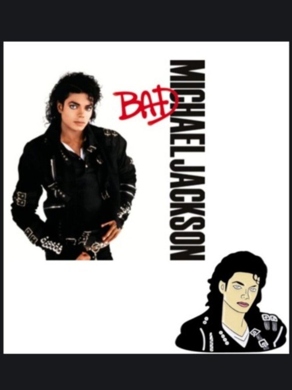 MICHAEL JACKSON ‘BAD’ALBUM COVER ENAMEL PIN LAPEL PIN BROOCH NWT - Picture 2 of 14